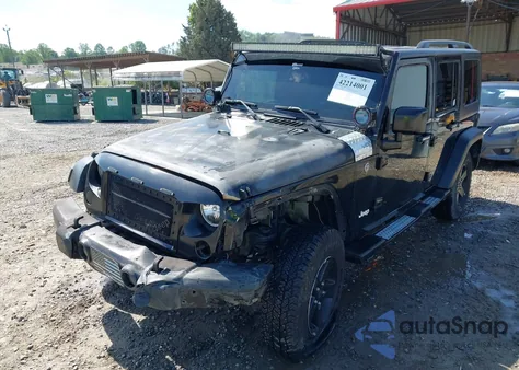 2009 Jeep Wrangler Unlimited X z USA, uszkodzony, nr VIN 1J4GA39169L742367